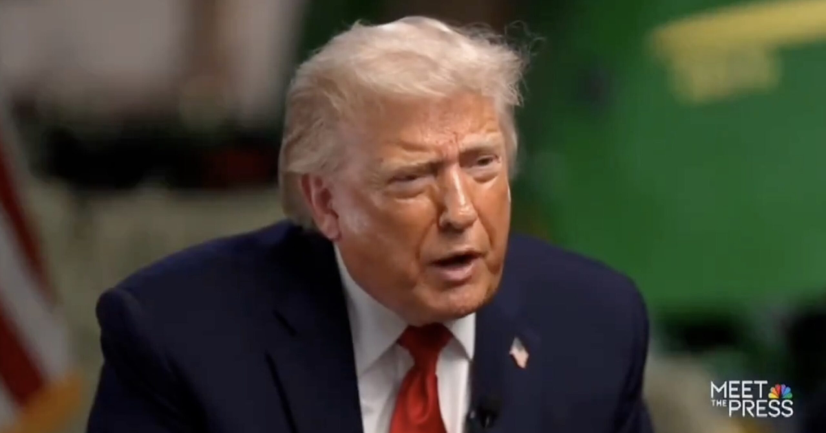 NBC News Posts Litany of Fact Checks Following Trump’s Wild Meet the Press Interview